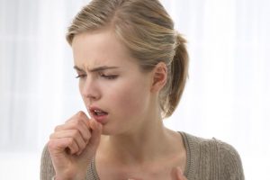 Can Black Mold Cause Periodontal Disease? - Woman-coughing-300×200